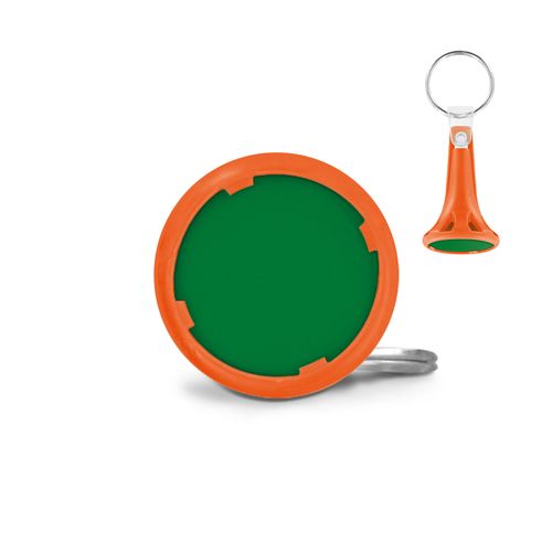 PORTE CLES PORTE JETON AVEC JETON (anneau 25 mm)