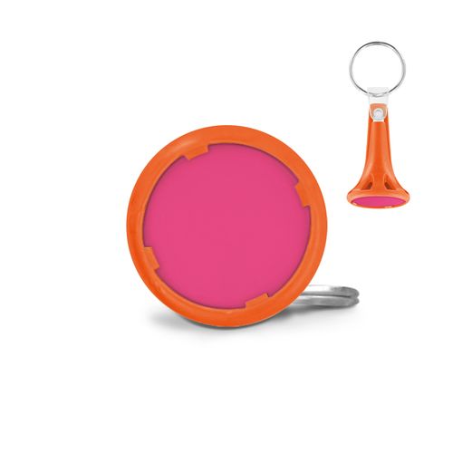 PORTE CLES PORTE JETON AVEC JETON (anneau 25 mm)