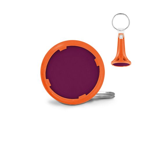 PORTE CLES PORTE JETON AVEC JETON (anneau 25 mm)