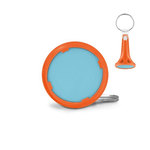 PORTE CLES PORTE JETON AVEC JETON (anneau 25 mm)