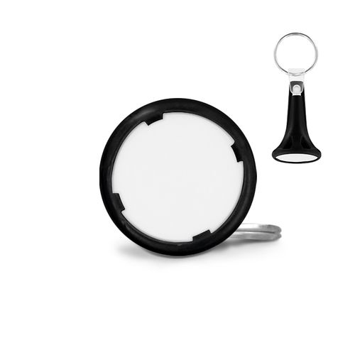 PORTE CLES PORTE JETON AVEC JETON (anneau 25 mm)