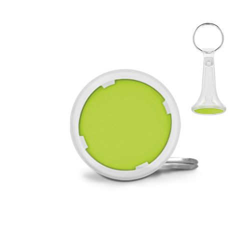 PORTE CLES PORTE JETON AVEC JETON (anneau 25 mm)