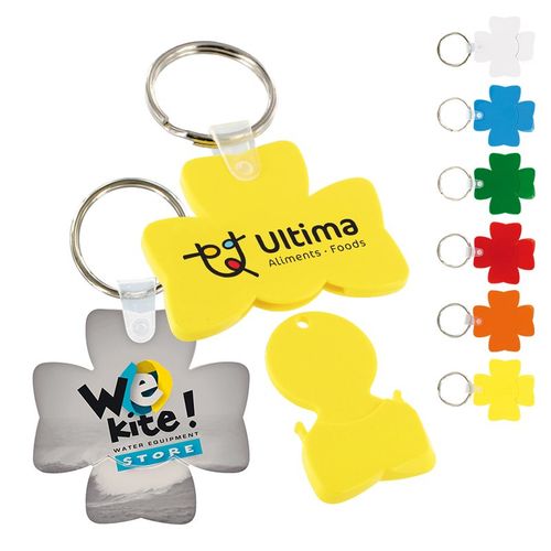 CLOVER KEY-RING TOKEN HOLDER