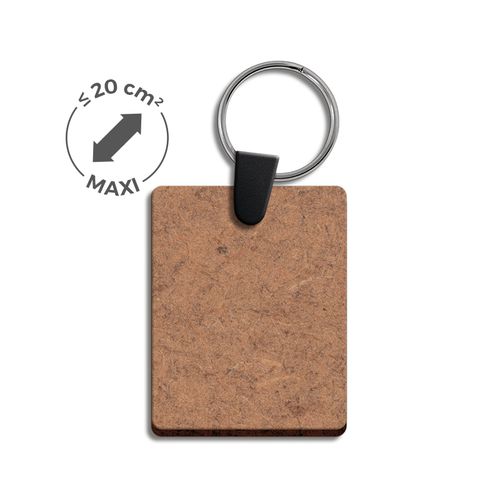 PORTE CLE SUR-MESURE MDF EP.3 mm MAXI 20 cm2 - 2