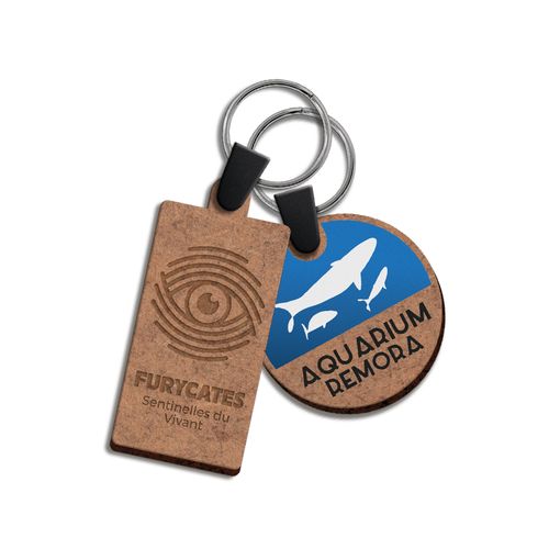 PORTE CLE SUR-MESURE MDF EP.3 mm MAXI 20 cm2 - 5