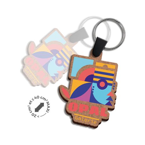 LLAVERO DE MDF 3 MM MÁXIMO 40 CMV