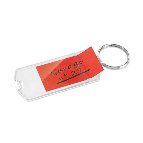 PORTE CLES PORTE ETIQUETTE (anneau 25 mm)