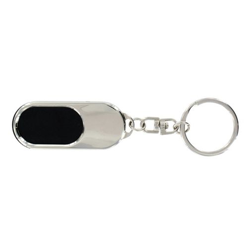 PORTE-CLES METAL + INSERT PLASTIQUE