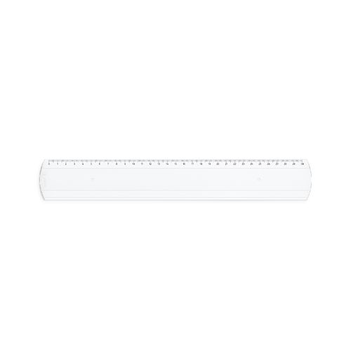 REGLE PLASTIQUE (PMMA) TRANSPARENTE 30 cm EP. 3 mm