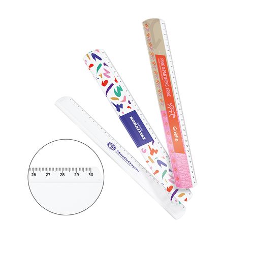 REGLE PLASTIQUE (PMMA) TRANSPARENTE 30 cm EP. 3 mm - 1