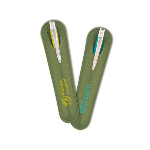 ETUI POUR UN STYLO - PVC LYCHEE