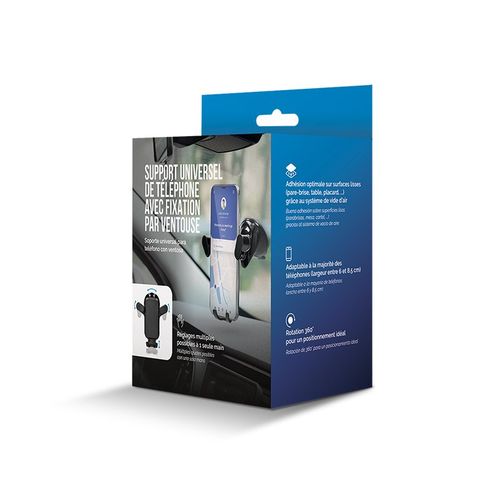SUPPORT UNIVERSEL DE TELEPHONE AVEC FIXATION PAR VENTOUSE - 6