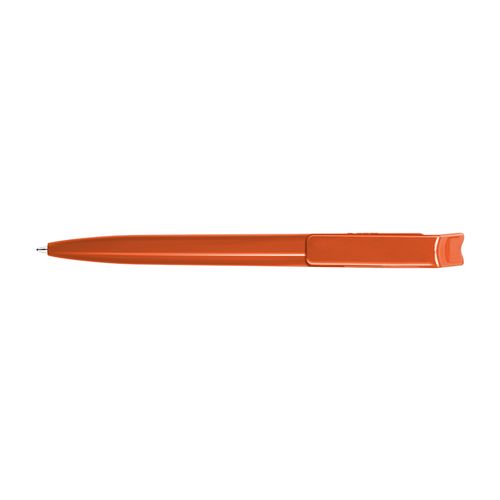 STYLO BILLE BLEUE CORPS ET CLIP PLASTIQUE EN MATIERE RECYCLEE rPET