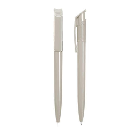 STYLO BILLE BLEUE CORPS ET CLIP PLASTIQUE EN MATIERE RECYCLEE rPET