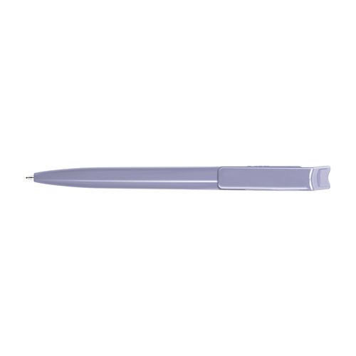 STYLO BILLE BLEUE CORPS ET CLIP PLASTIQUE EN MATIERE RECYCLEE rPET