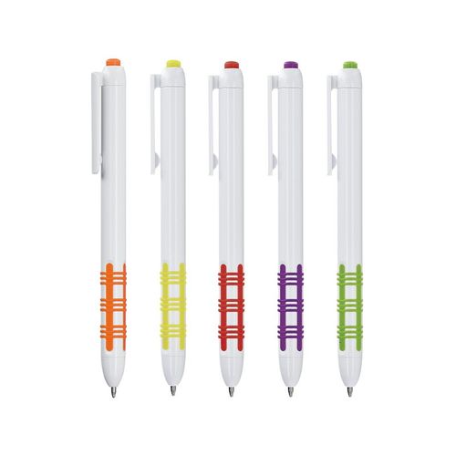 STYLO BILLE PLASTIQUE ECRITOIRE NOIR - 2