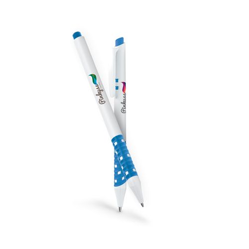 STYLO BILLE PLASTIQUE ECRITURE BLEU - 3