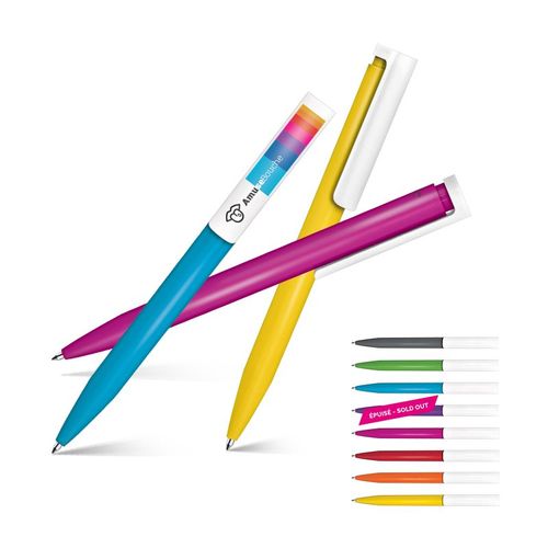 STYLO BILLE ECRITURE BLEUE CORPS ANTIBACTERIEN - 1
