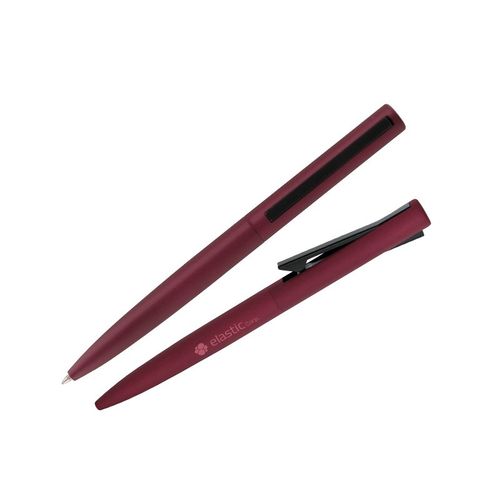 STYLO BILLE ECRITURE BLEUE CORPS ET CLIP METAL - 4