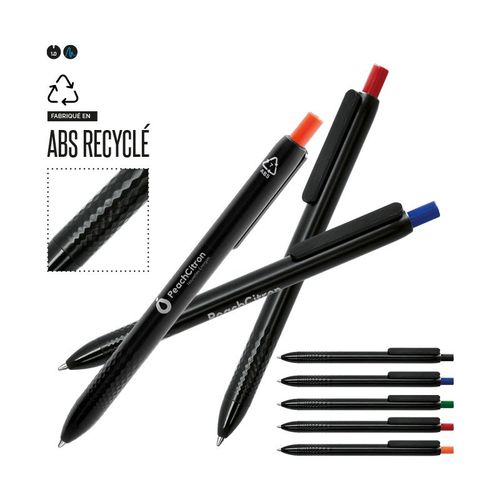 PLASTIC PEN WITH RECYCLED MATERIAL PLASTIC PEN WITH RECYCLED MATERIAL