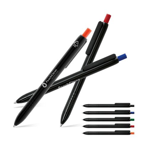 STYLO BILLE ECRITURE BLEUE MATIERE RECYCLE - 1