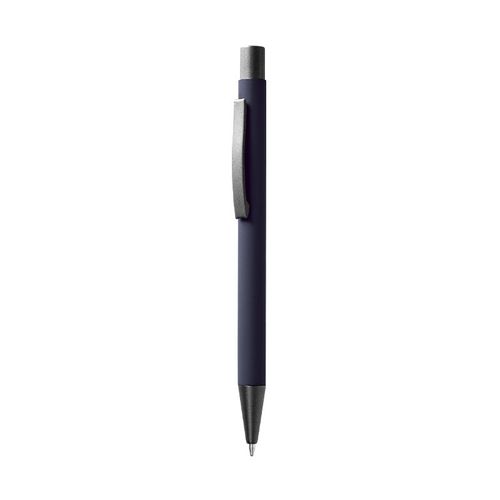 STYLO BILLE ECRITURE BLEUE EN ALU RECYCLE