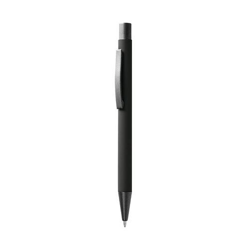 STYLO BILLE ECRITURE BLEUE EN ALU RECYCLE