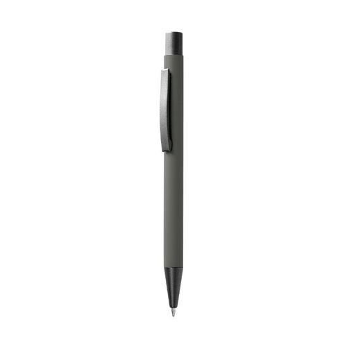 STYLO BILLE ECRITURE BLEUE EN ALU RECYCLE