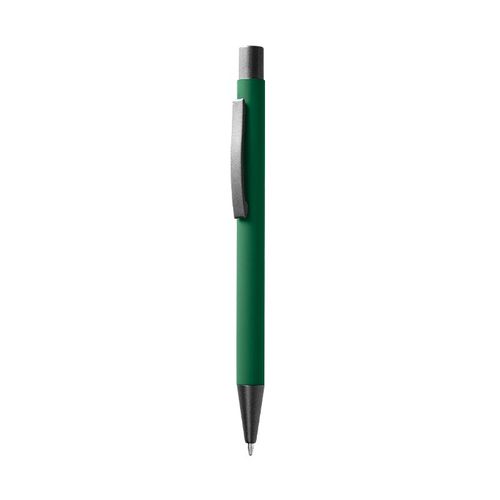 STYLO BILLE ECRITURE BLEUE EN ALU RECYCLE