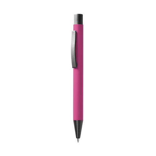 STYLO BILLE ECRITURE BLEUE EN ALU RECYCLE