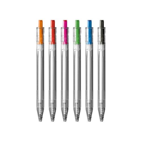 STYLO BILLE ECRITURE BLEUE EN rPET