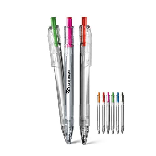 STYLO BILLE ECRITURE BLEUE EN rPET - 1