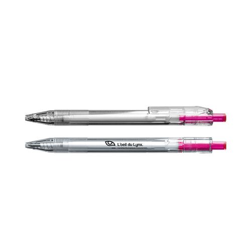 STYLO BILLE ECRITURE BLEUE EN rPET