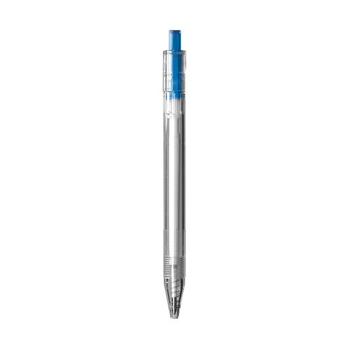 STYLO BILLE ECRITURE BLEUE EN rPET
