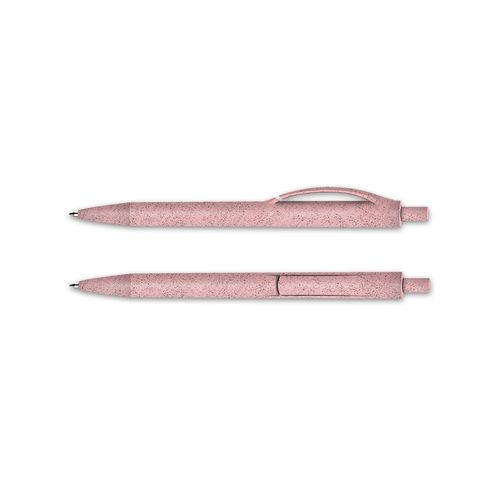 STYLO BILLE ECRITURE BLEUE CORPS ET CLIP PLASTIQUE BIO-SOURCE