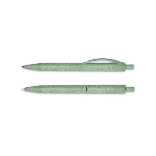 STYLO BILLE ECRITURE BLEUE CORPS ET CLIP PLASTIQUE BIO-SOURCE
