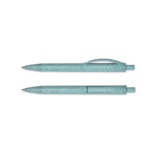 STYLO BILLE ECRITURE BLEUE CORPS ET CLIP PLASTIQUE BIO-SOURCE