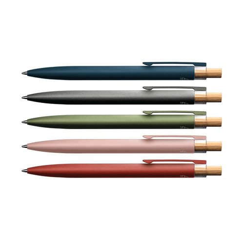 STYLO BILLE ECRITURE BLEUE EN ALU RECYCLE