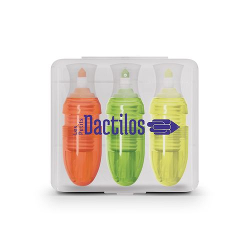 BOITE DE 3 SURLIGNEURS - 4