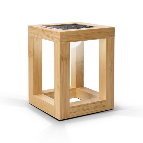 LAMPE SOLAIRE EN BAMBOU