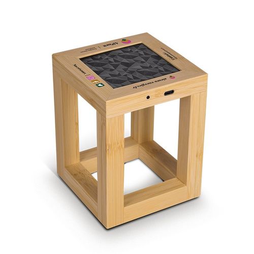 LAMPE SOLAIRE EN BAMBOU - 5