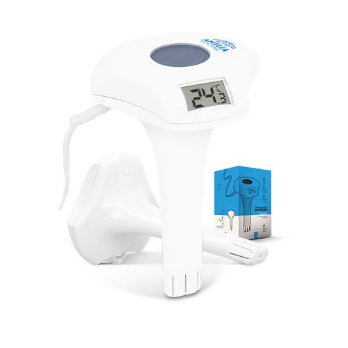 THERMOMETRE DE PISCINE A RECHARGE SOLAIRE - 1