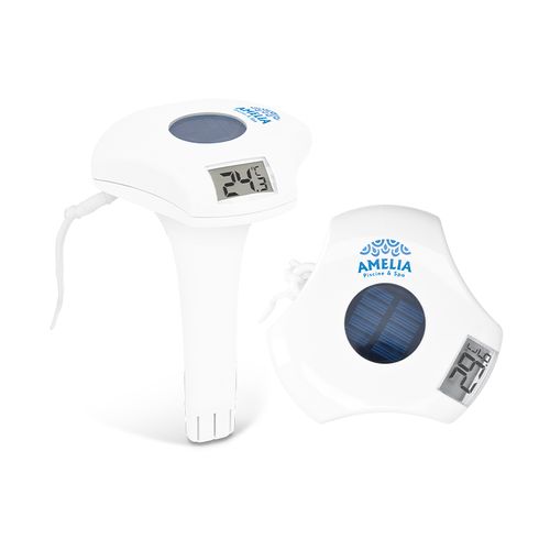 THERMOMETRE DE PISCINE A RECHARGE SOLAIRE
