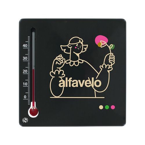 THERMOMETRE CARRE EN MATIERE RECYCLEE - 3