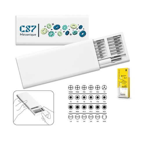 SET DE 24 TOURNEVIS DE PRECISIONS