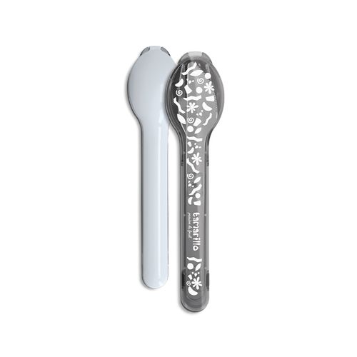 SET DE 3 COUVERTS EN INOX DANS BOITIER RIGIDE - 4