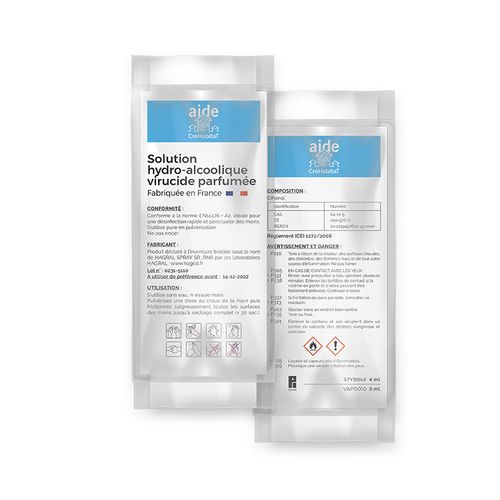 VAPORISATEUR 9 ml UTILE DE SOLUTION HYDROALCOOLIQUE - 6