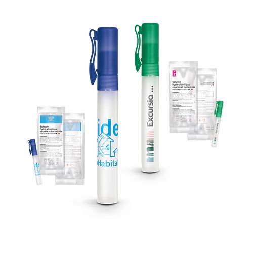 VAPORISATEUR 9 ml UTILE DE SOLUTION HYDROALCOOLIQUE