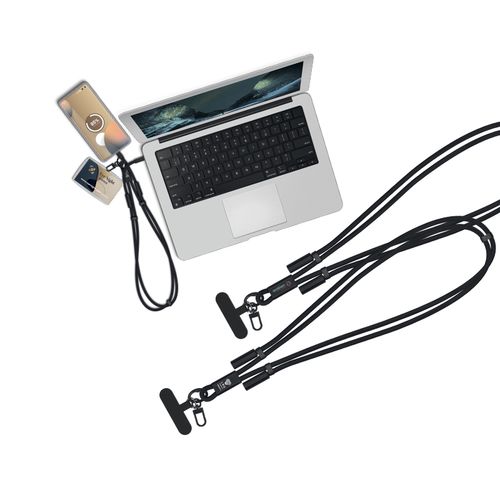 CÂBLE DE CHARGE LANYARD LONGUEUR RÉGLABLE POUR TÉLÉPHONE