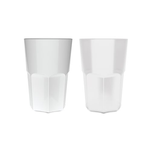 GOBELET EN PLASTIQUE REUTILISABLE PP 40 cI RAS BORD - 2